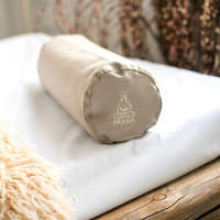 Prána Párna Henger Huzat Pamut drapp