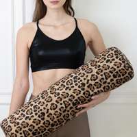 Prána Párna Jóga henger Premium Tönkölyhéj párna 70x20 cm + Safari Collection huzat (Jaguar)