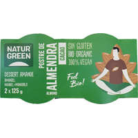 NaturGreen Bio Mandula-Csokoládé desszert 2x125 g NaturGreen