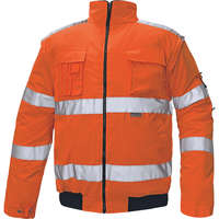 Cerva Cerva Clovelly Pilot Láthatósági Téli Dzseki HV Narancssárga - 5XL