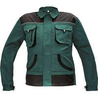 Cerva FF Carl BE-01-002 Munkás Kabát Zöld/Fekete - 54