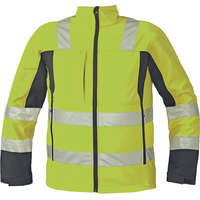 Cerva Cerva Malton Láthatósági Softshell Dzseki HV Sárga - XL
