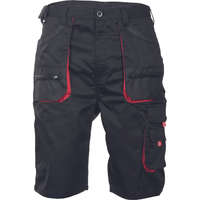 Cerva FF Carl Be-01-009 Munkás Rövidnadrág Fekete/Piros - 54