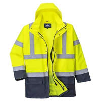 Portwest S766 - Essential 5 Az 1-Ben Láthatósági Kabát Sárga - M