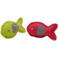 Hunter Hunter Cat toy "by Laura" Fish, red-light green