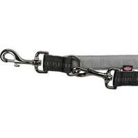Trixie Trixie Softline Elegance Adjustable Leash - állítható póráz (fekete,grafitszürke) XS (2.3 m/10mm)