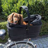 Trixie Trixie Dog Bicycle Basket Long for Wide Bike Racks - szállítókosár kerékpárra (fekete) 29x49x60cm