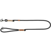 Trixie Trixie Be Nordic Leash - póráz fonott kötélből (fekete/homok) L-XL (1m/Ø13mm)