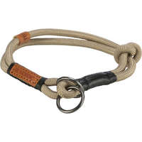Trixie Trixie Be Nordic Collar - nyakörv fonott kötélből (homok/fekete) kutyák részére (M:45cm/Ø8mm)