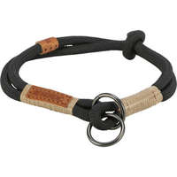 Trixie Trixie Be Nordic Collar - nyakörv fonott kötélből (fekete/homok) kutyák részére (L:50cm/Ø13mm)