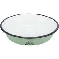 Trixie Trixie Bowl, enamel/stainless steel - zománcozott,fémtál (zöld) macskák részére (0,2l /Ø12cm)