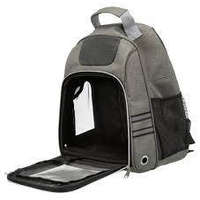 Trixie Trixie Dan Backpack - hátizsák szállítótáska (szürke) kutyák részére (34×44×26 cm)
