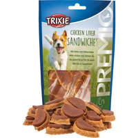 Trixie Trixie PREMIO Sandwiches Chicken and Chicken Liver - jutalomfalat (csirke,csirkemáj) kutyák részére (100g)