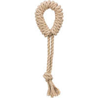 Trixie KT24:Trixie Playing Rope with Ring - játék kender/pamutból (gyűrű kötélen) kutyák részére (50cm)