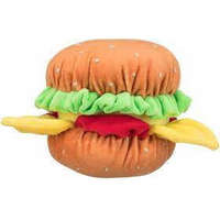Trixie KT24:Trixie Burger Plush, Toy - plüss játék (hamburger) kutyák részére (22cm)