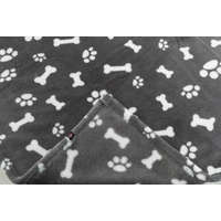Trixie Trixie Kenny Blanket - takaró (szürke,mintás) kutyák részére (75x50cm)