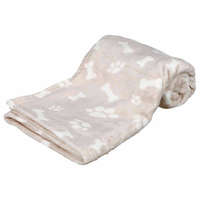 Trixie Trixie Kenny Blanket - takaró (bézs,mintás) kutyák részére (75x50cm)