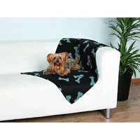 Trixie Trixie Beany Blanket - takaró (fekete/mintás) kutyák részére (100x70cm)