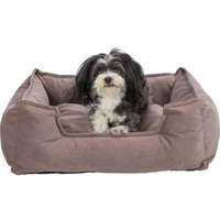 Trixie KT24:Trixie Talia bed - szögletes, peremes ágy (barna) kutyák részére (60x50cm)