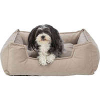 Trixie KT24:Trixie Talia bed - szögletes, peremes ágy (homokszín) kutyák részére (80x65cm)