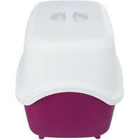 Trixie Trixie Vico Cat Litter Tray - Fedeles macska WC (berry/fehér) 40x40x56cm