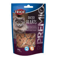 Trixie Trixie Premio Ducky Hearts - jutalomfalat (kacsa) macskák részére (50g)