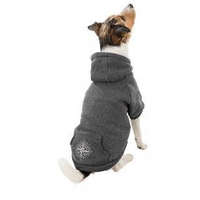 Trixie Trixie BE NORDIC Hoodie Pullover - kapucnis pulóver (szürke) kutyák részére (XS) 27cm