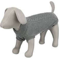 Trixie Trixie Kenton Pullover - pulóver (szürke) kutyák részére (XS) 24cm