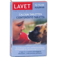 Lavet Lavet Calcium Tabletten - Vitamin készítmény (csonterősítő) kutyák részére 50g/50db tbl.