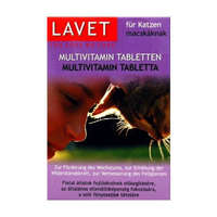Lavet Lavet Multivitamin Tabletten - Vitamin készítmény (multi) macskák részére 40g/50db tbl.