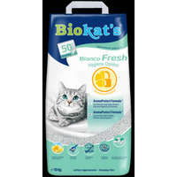 GIMPET Gimpet Biokats Bianco Fresh - csomósodó macskaalom friss illattal (10kg)