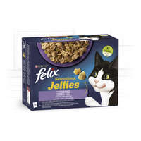 Mars-Nestlé Felix Sensations Jellies (bárány,pulyka,makréla,hering) vegyes válogatás aszpikban (12x85g)