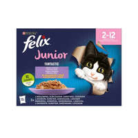 Mars-Nestlé Felix Fantastic junior in jelly - alutasakos (marha,csirke,lazac,szardínia) aszpikban (12x85g)