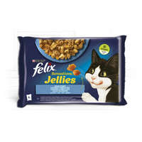 Mars-Nestlé Felix Sensations Jellies (halas válogatás - aszpikban) alutasakos - macskák részére (4x85g)