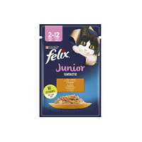 Mars-Nestlé Felix Fantastic Junior Csirkével aszpikban - nedveseledel kölyök macskák részére (85g)