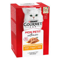Mars-Nestlé Gourmet Mon Petit (kacsa,csirke,pulyka) nedvestáp - macskák részére (6x50g)