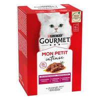 Mars-Nestlé Gourmet Mon Petit (marha,borjú,bárány) nedvestáp - macskák részére (6x50g)
