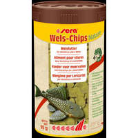Sera Sera Wels-Chips Nature - Süllyedő táplálék algaevő díszhalak számára (250ml/95g)