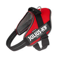 JULIUS-K9 Julius-K9 IDC Powair - hám (piros,felirat) kutyák részére (XL)