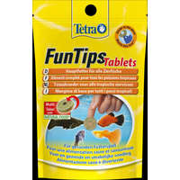 Tetra Tetra FunTips Tablets - ragacsos táplálék tabletta trópusi halak számára (20db/8g)