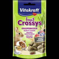 Vitakraft Vitakraft Fruit Crossys Waldbeere - jutalomfalat (gyümölcsös) rágcsálók részére (50g)