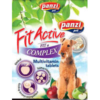 FitActive Panzi FitActive vitamin FIT-a-Complex - multivitamin (almával) kutyák részére (60db)