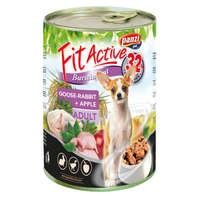 FitActive FitActive konzerv Adult - nedveseledel (liba,nyúl,alma) felnőtt kutyák részére (415g)
