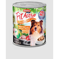 FitActive FitActive konzerv Adult - nedveseledel (liba,kacsa,nyúl,pulyka,csirke) felnőtt kutyák részére (800g)