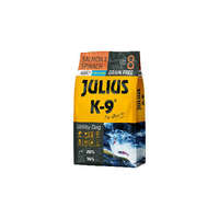JULIUS-K9 PETFOOD Julius K-9 10kg UD8 Utility Dog Hypoallergenic Salmon,spinach Adult (lazac,spenót) száraztáp - Felnőtt kutyák részére