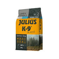 JULIUS-K9 PETFOOD JULIUS K-9 3kg Utility Dog Hypoallergenic Lamb,herbals Senior (bárány,gyógynövény) száraztáp - Idős,túlsúlyos kutyák részére (3kg)