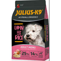 JULIUS-K9 PETFOOD Julius K9 Hypoallergenic Lamb and Rice Adult (bárány,rizs) száraztáp - Felnőtt kutyák részére (3kg)