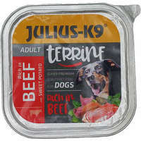 JULIUS-K9 PETFOOD Julius-K9 Dog Terrine Adult Beef&Potatoes - nedveseledel (marha,burgonya) felnőtt kutyák részére (150g)