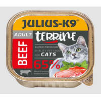 JULIUS-K9 PETFOOD Julius-K9 Cat Terrine Adult Beef - nedveseledel (marha) felnőtt macskák részére (100g)