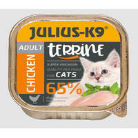 JULIUS-K9 PETFOOD Julius-K9 Cat Terrine Adult Chicken - nedveseledel (csirke) felnőtt macskák részére (100g)
